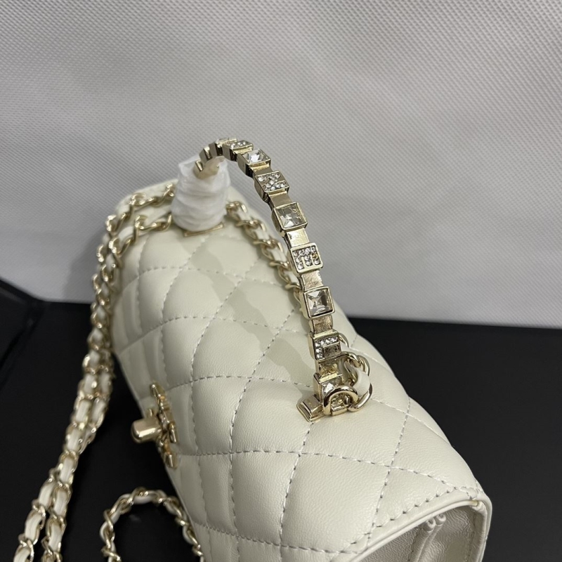 Ch**el top handle bags